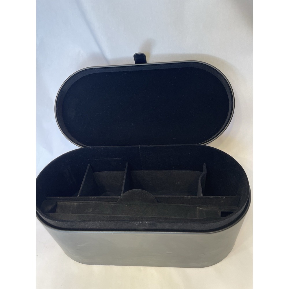 DYSON Airwrap Leather Storage CASE ONLY Black Purple Trim Excellent Condition - Picture 6 of 16